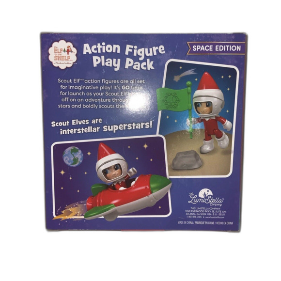 The Elf on the Shelf Action Figure Play Pack - Space Edition, 2022 NEW - Picture 2 of 3
